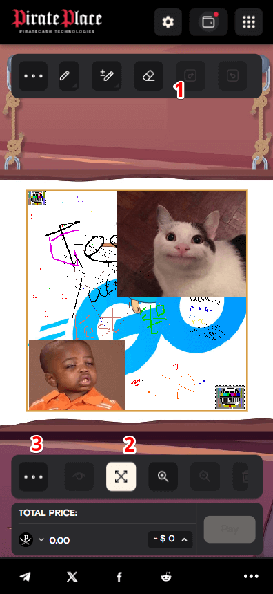 Мобильное отображение сервиса